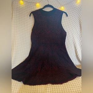 XXL berry/black Xhilaration Sweater Dress